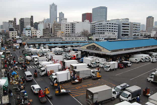 築地市場場内