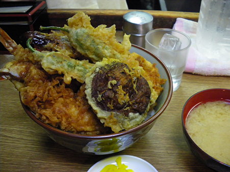 天丼の豊野の黄金丼