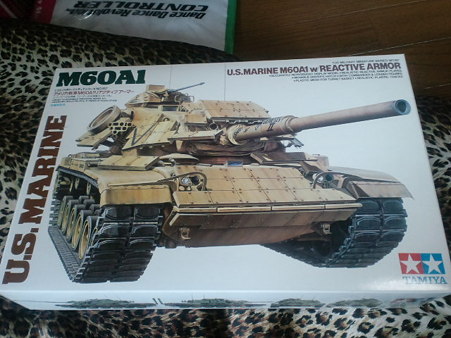タミヤ1／35M60A1リアクティブアーマーを作るよ