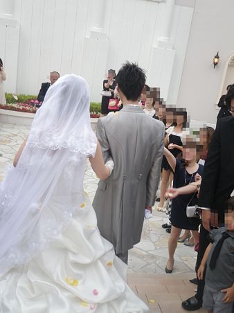 姪の結婚式