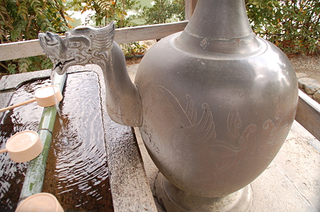 法隆寺 西院手水舎