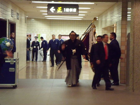 1月場所 国技館にて