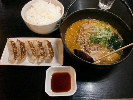 ランチセット　味噌