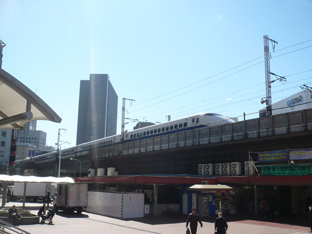 東海道新幹線 新橋駅付近 写真共有サイト フォト蔵