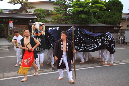 こんなに大きい黒獅子です。