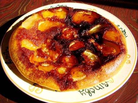りんごのキャラメルケーキ
