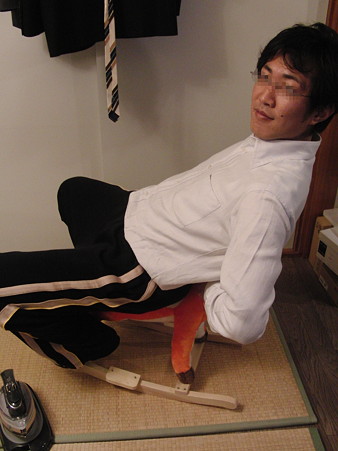 後ろノリ