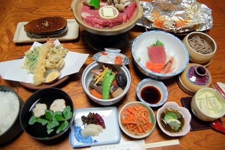 夕食