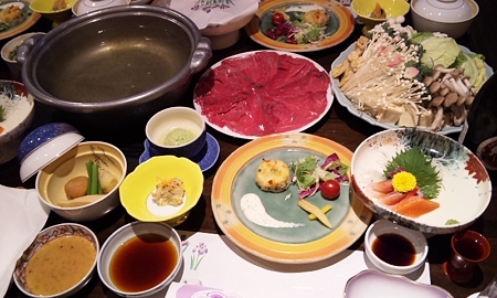ホテル高松夕食2