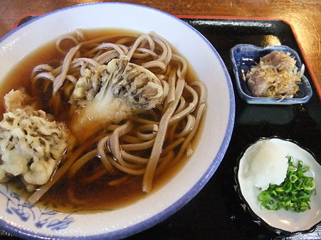 蕎麦:道の駅・くんま水車の里