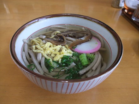 蕎麦:道の駅・大杉【高知】 立川そば