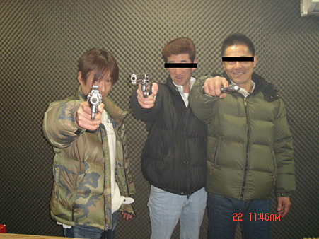 ガナダラ実弾射撃場にて