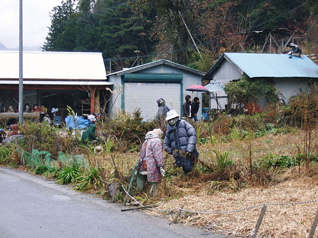 案山子の里　農作業