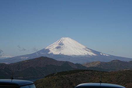 朝箱　富士山